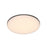 Eurofase Outdoor Round LED Surface Mount, Graphite Grey/Frosted