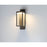 Eurofase Outdoor LED Outdoor Wall Mount, Graphite Grey/Clear
