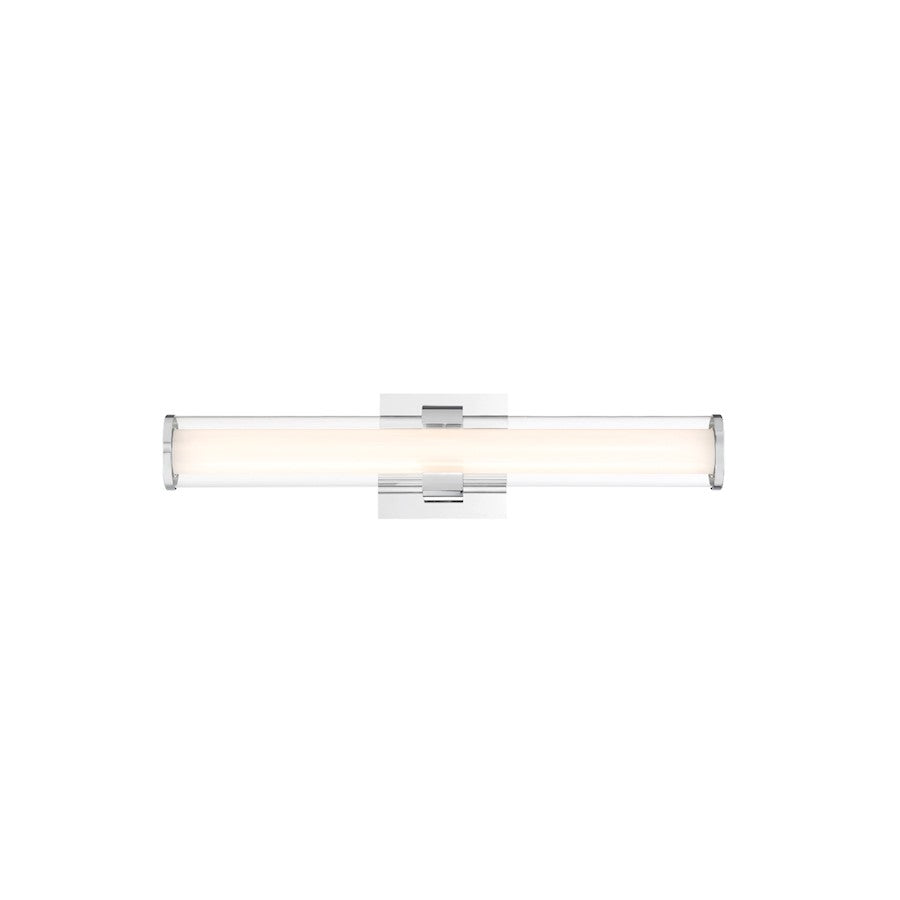Eurofase Nozza LED Wall Sconce, Chrome/Clear