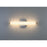 Eurofase Sassi Small Linear LED Chandelier, Chrome/Clear
