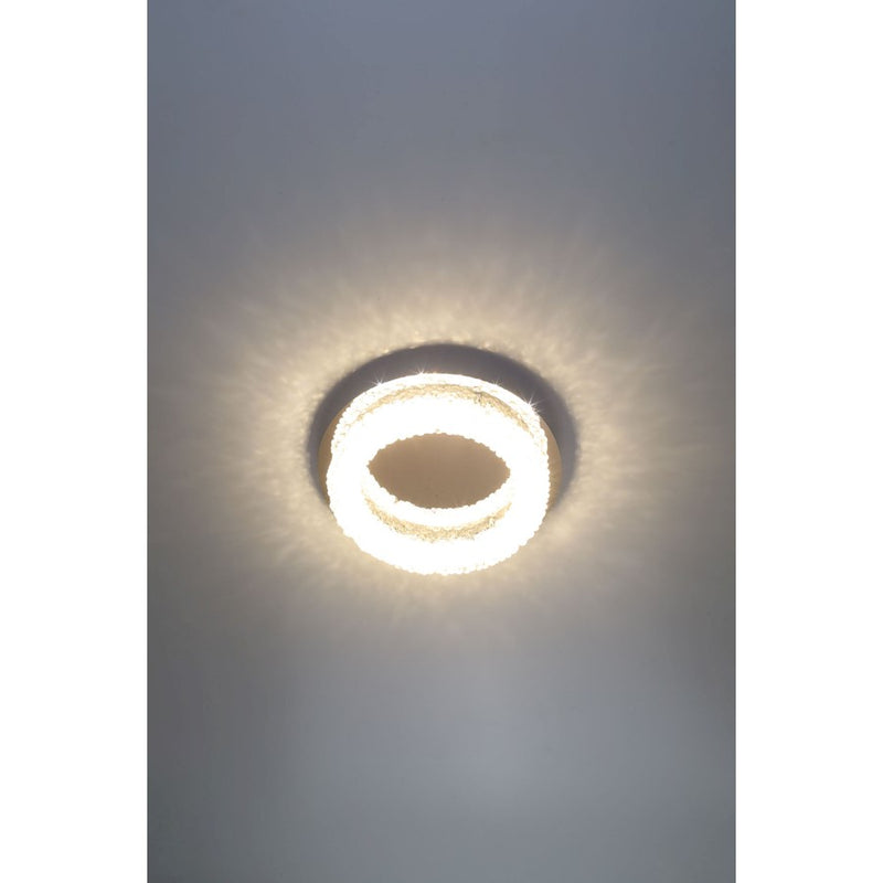 Eurofase Sassi LED Wall Sconce, Chrome/Clear