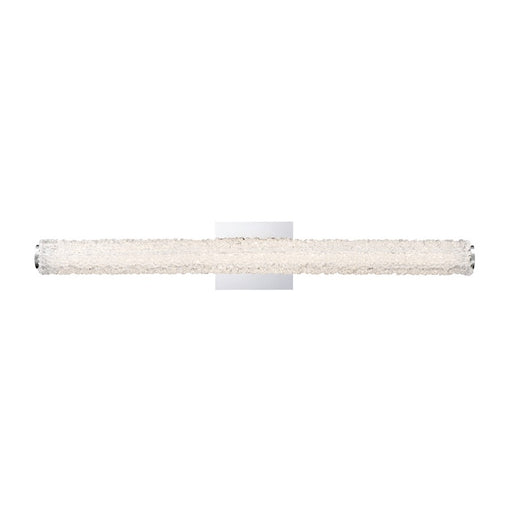 Eurofase Sassi Large LED Wall Sconce, Chrome/Clear