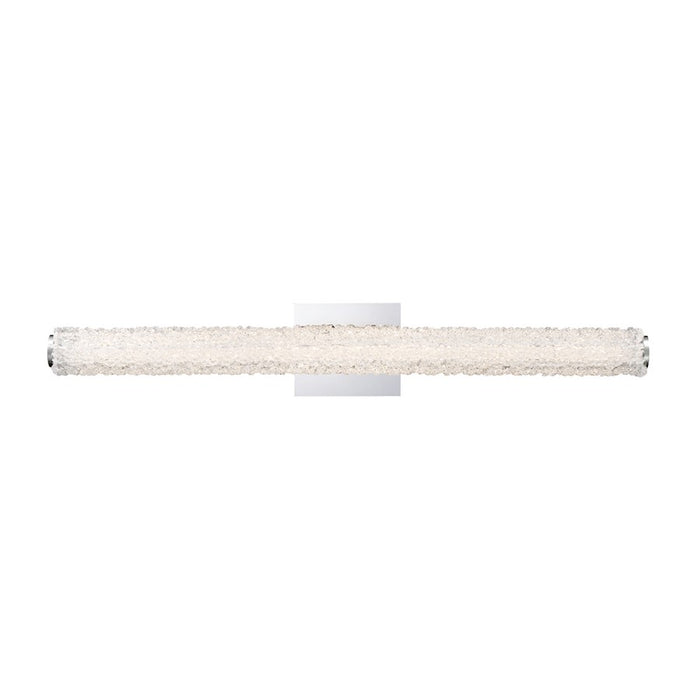 Eurofase Sassi Large LED Wall Sconce, Chrome/Clear