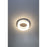 Eurofase Sassi Large LED Wall Sconce, Chrome/Clear
