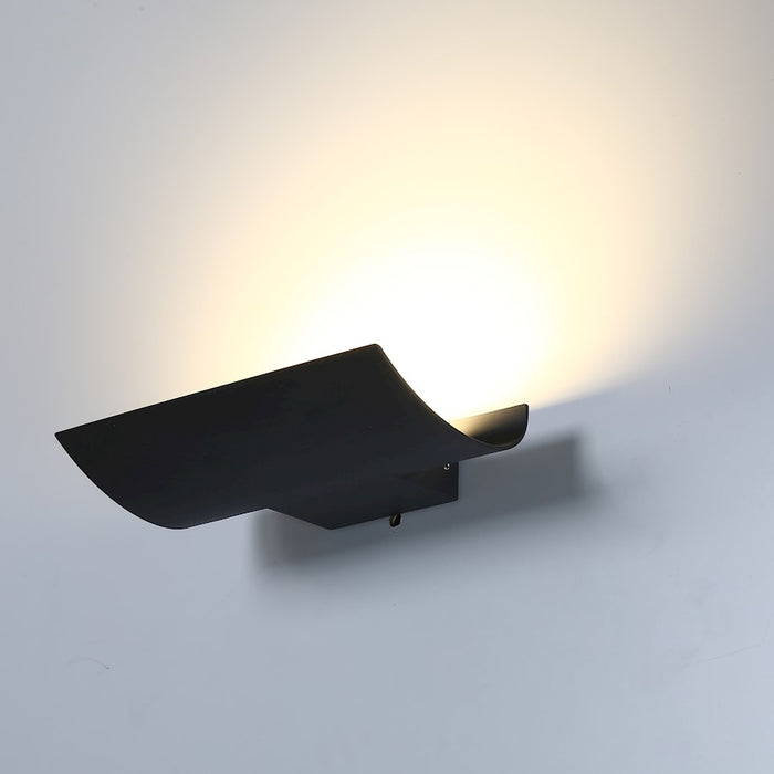 Eurofase Outdoor LED Outdoor Wall Mount, 650lm, Graphite Grey