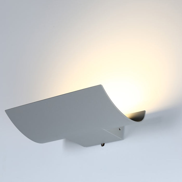 Eurofase Outdoor LED Outdoor Wall Mount, 650lm, Graphite Grey
