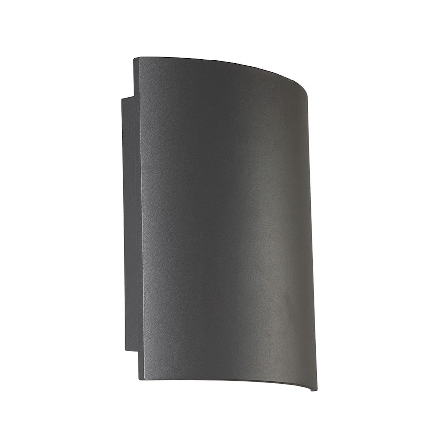 Eurofase Outdoor LED Outdoor Wall Mount, 420lm, Graphite Grey