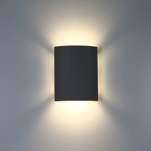 Eurofase Outdoor LED Outdoor Wall Mount, 420lm, Graphite Grey