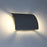 Eurofase Outdoor LED Outdoor Wall Mount, 420lm, Graphite Grey