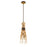Eurofase Kindling 3-Light Pendant, Gold Leaf/Gold