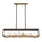Eurofase Aerie Rectangular LED Chandelier, Bronze