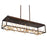 Eurofase Aerie Rectangular LED Chandelier, Bronze