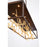 Eurofase Aerie Rectangular LED Chandelier, Bronze