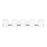 Eurofase Cambridge LED Bathbar, Chrome/Frosted