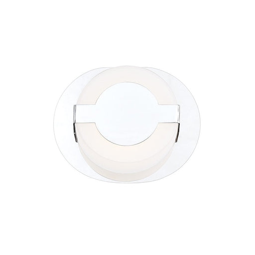 Eurofase Balewood 1-Light LED Wall Sconce, Chrome/Frosted