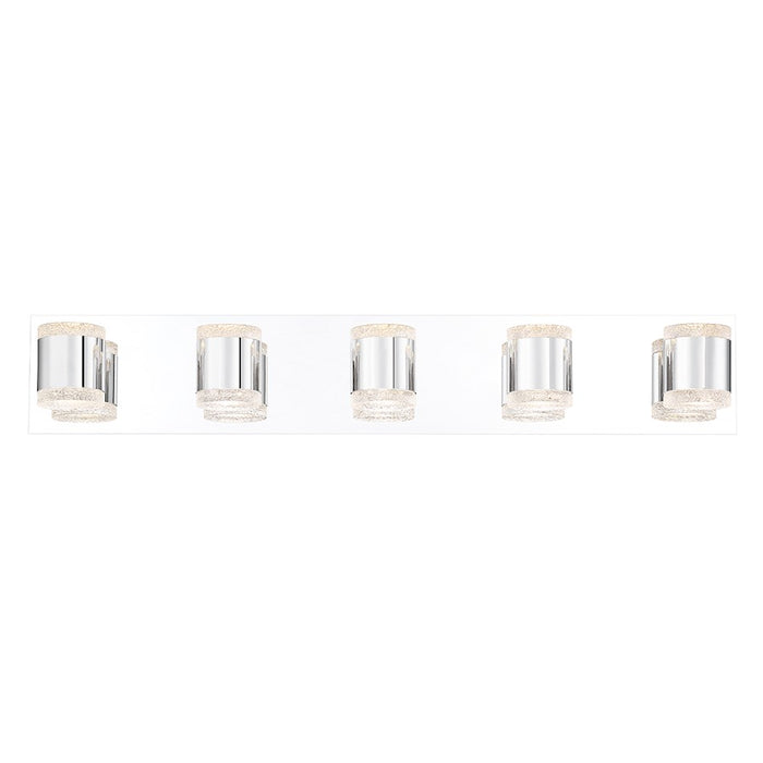 Eurofase Seaton LED Bathbar, Chrome/Clear - 35685-012