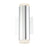 Eurofase Seaton 2-Light LED Wall Sconce, Chrome/Clear