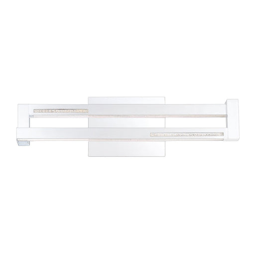 Eurofase Clinton LED Bathbar, Chrome/Clear