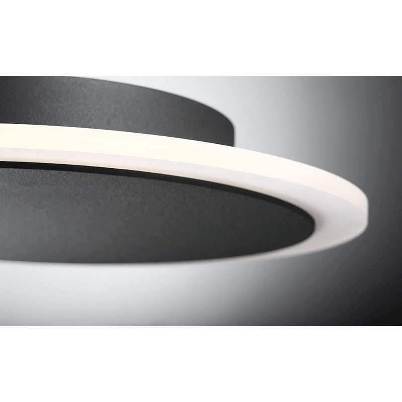 Eurofase Outdoor Large LED Surface Mount, Graphite Grey