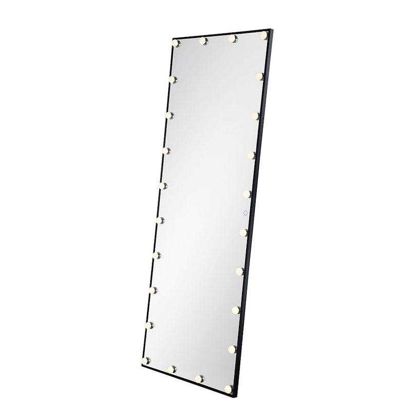 Eurofase Free Standing Hollywood LED Mirror, Black
