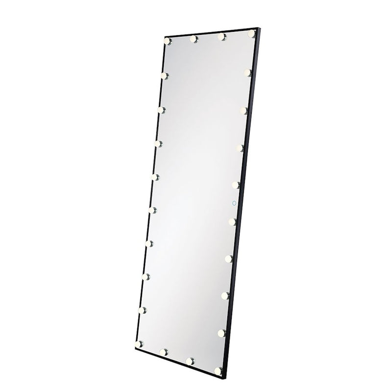 Eurofase Free Standing Hollywood LED Mirror, Black