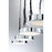 Eurofase Lappin 4-Light Linear LED Chandelier, Chrome