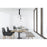 Eurofase Lappin 4-Light Linear LED Chandelier, Chrome