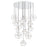 Eurofase Norway 1-Light LED Pendant, Chrome/Clear