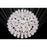 Eurofase Riverdale 36-Light Four-Tier Chandelier, Chrome/Clear