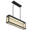 Eurofase Coop Outdoor LED Wall Sconce, Sand Black/Gold