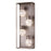 Eurofase Gibson Outdoor Sconce, Antique Grey/Clear Seeded