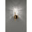 Eurofase Gladstone 10-Light Linear Chandelier, Brass/Black/Clear