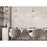 Eurofase Kenmore Two-Tone LED Pendant, Black/Gold/Black/Gold