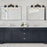Eurofase Palmerston Bathbar, Matte Black/Gold
