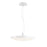 Eurofase Sandstone Large LED Pendant, White/Clear