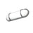 Eurofase Osler Outdoor Small Wall Sconce, Textured Silver/White
