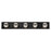 Eurofase Ryder Bathbar, Black
