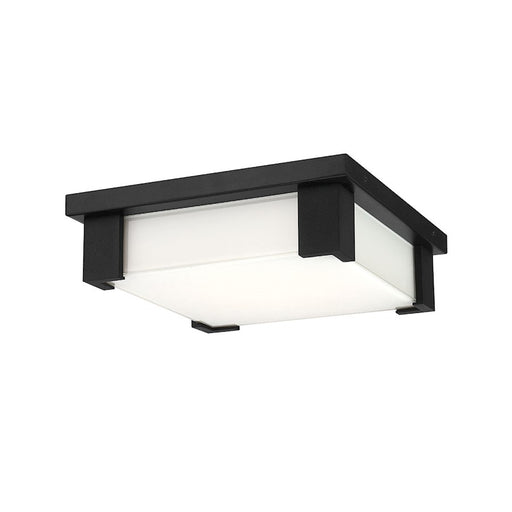 Eurofase Thornhill Outdoor LED Flushmount, Black/White