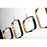 Eurofase Dagmar 5-Light Linear LED Chandelier, Black/White & Clear