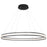 Eurofase Forster LED Chandelier, Black/Soft White