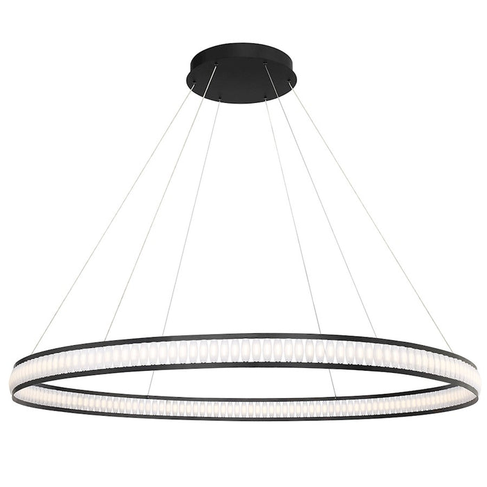 Eurofase Forster LED Chandelier, Black/Soft White