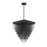 Eurofase Bloomfield 18-Light Oval LED Chandelier, Antique Brush Gold