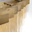 Eurofase Bloomfield Oval LED Chandelier, Antique Brush Gold