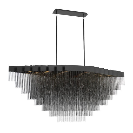 Eurofase Oval LED Chandelier, Black