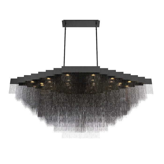 Eurofase Oval LED Chandelier, Black