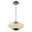 Eurofase Park LED Pendant, Black/Gold