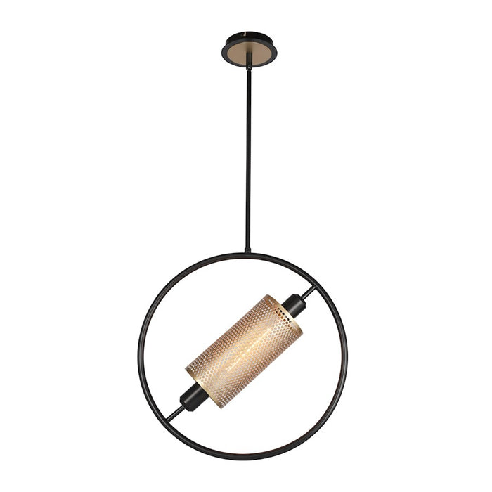 Eurofase Seamore 1-Light Pendant, Black/Gold