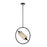 Eurofase Seamore 1-Light Pendant, Black/Gold
