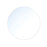Eurofase Round Back-Lit LED Mirror/Clear