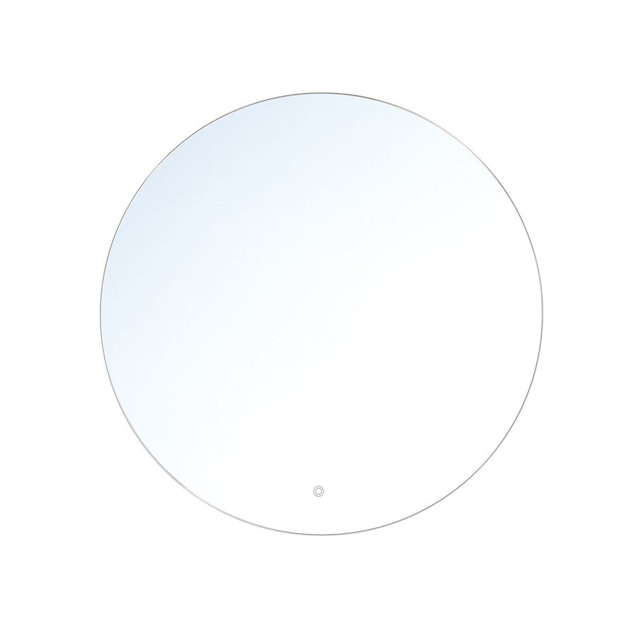 Eurofase Round Back-Lit LED Mirror/Clear